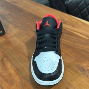 Air Jordan Black and White Sneakers